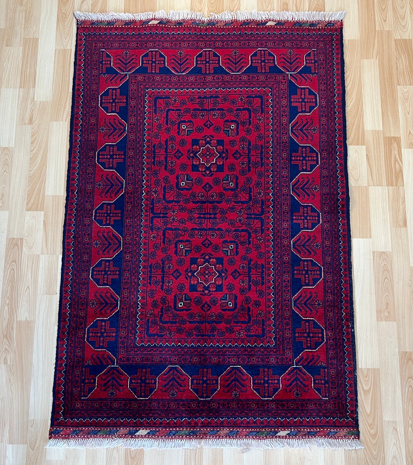 Maranoos Traditional Afghan Rug.