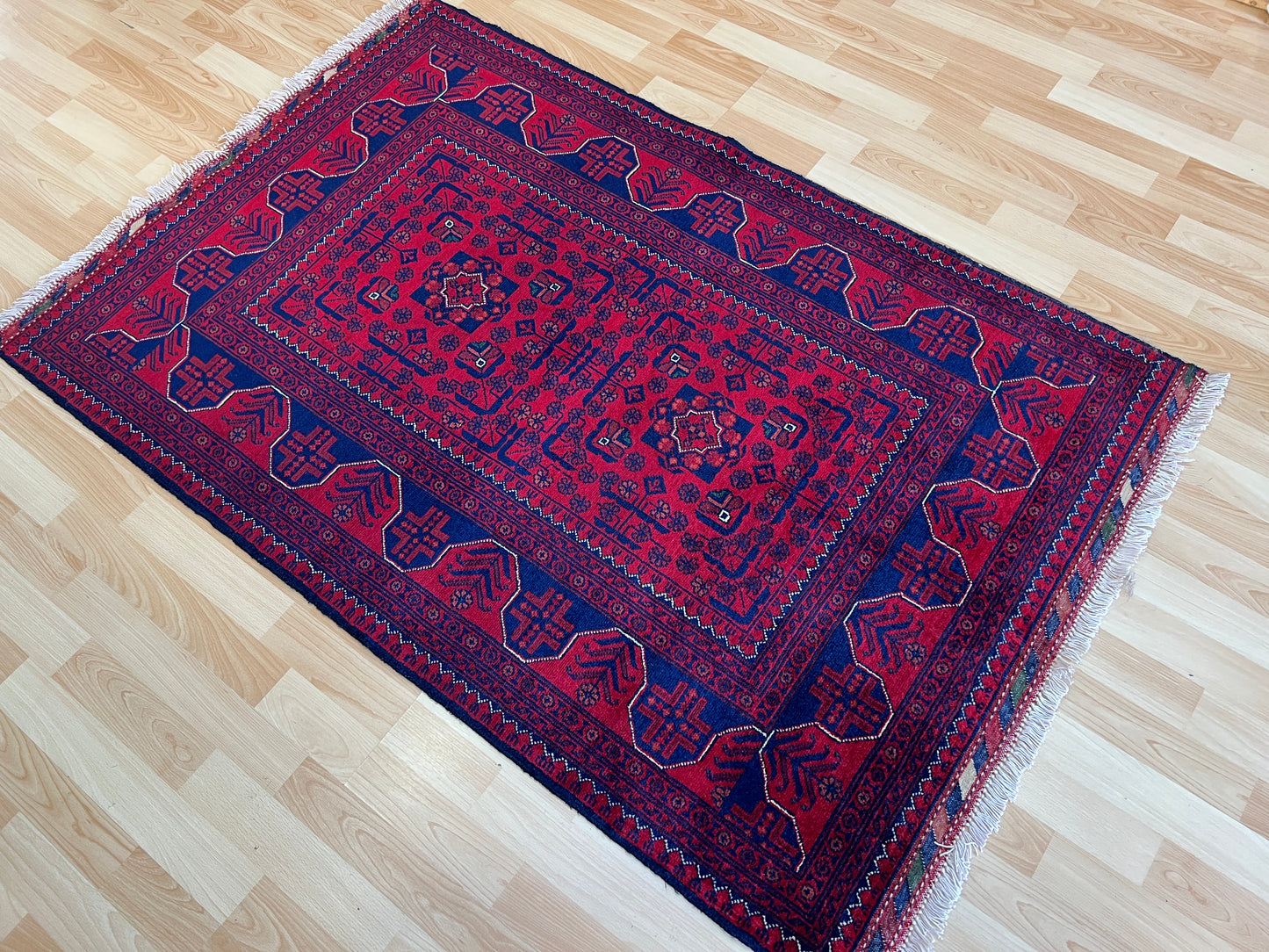 Maranoos Traditional Afghan Rug.