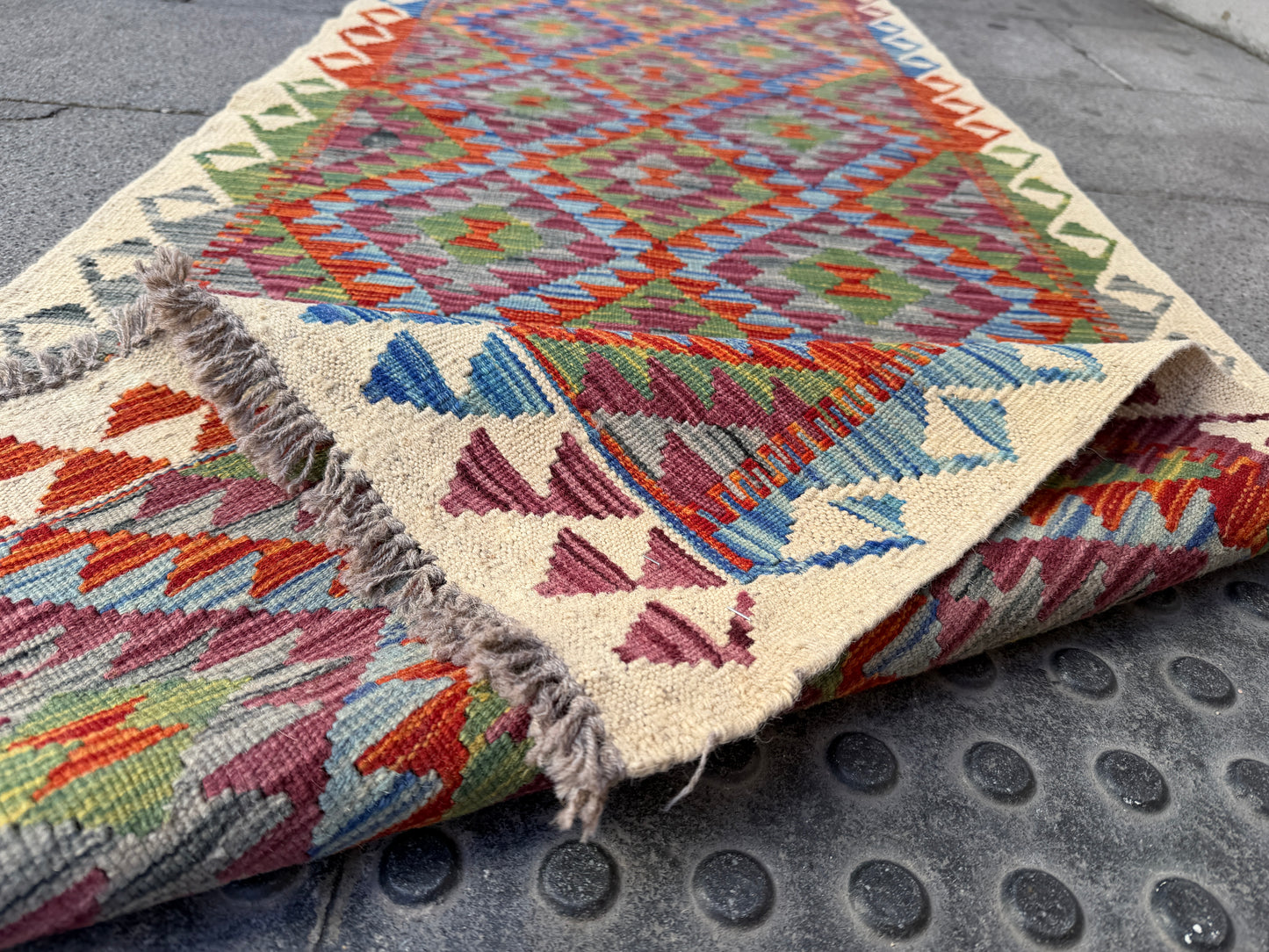 Classic Afghan Maimana Kilim