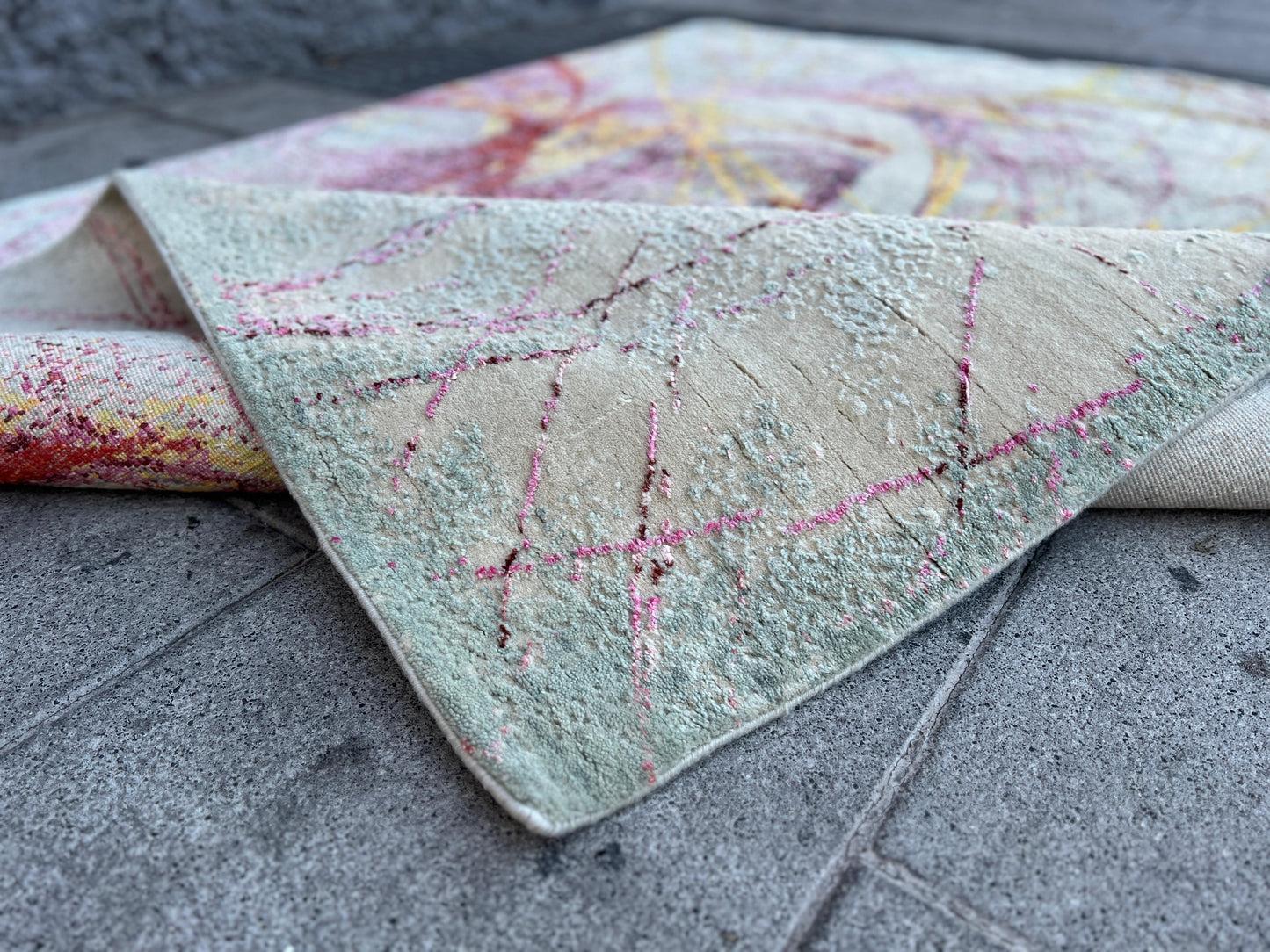 Wool & Silk rug