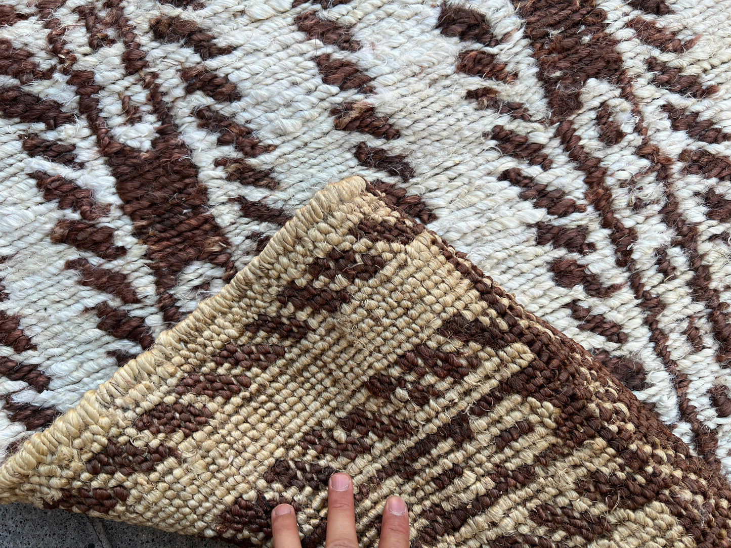 Jute Hand woven Rug.