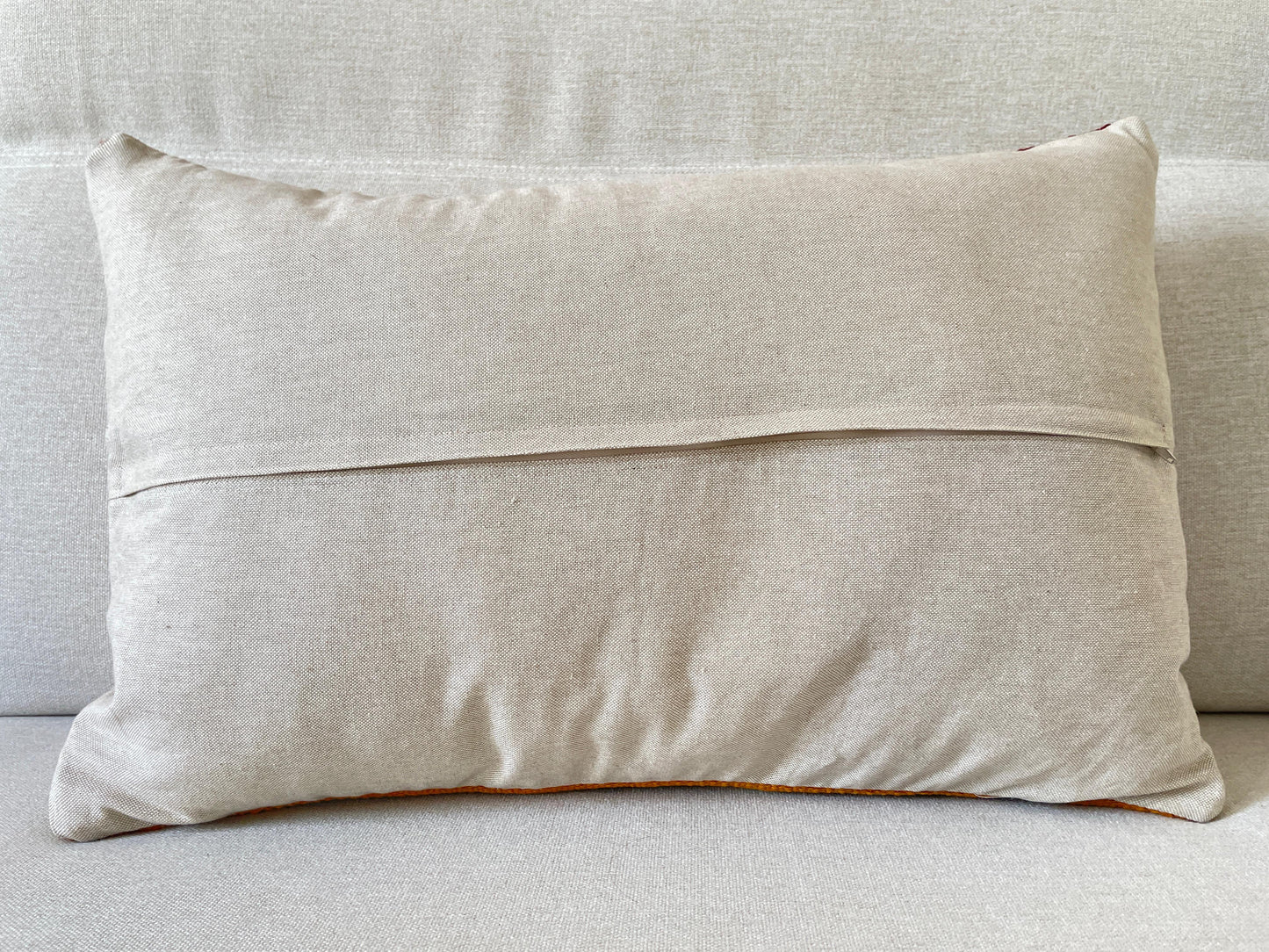 Hemp Hand woven Kilim cushion cover (60x40cm)