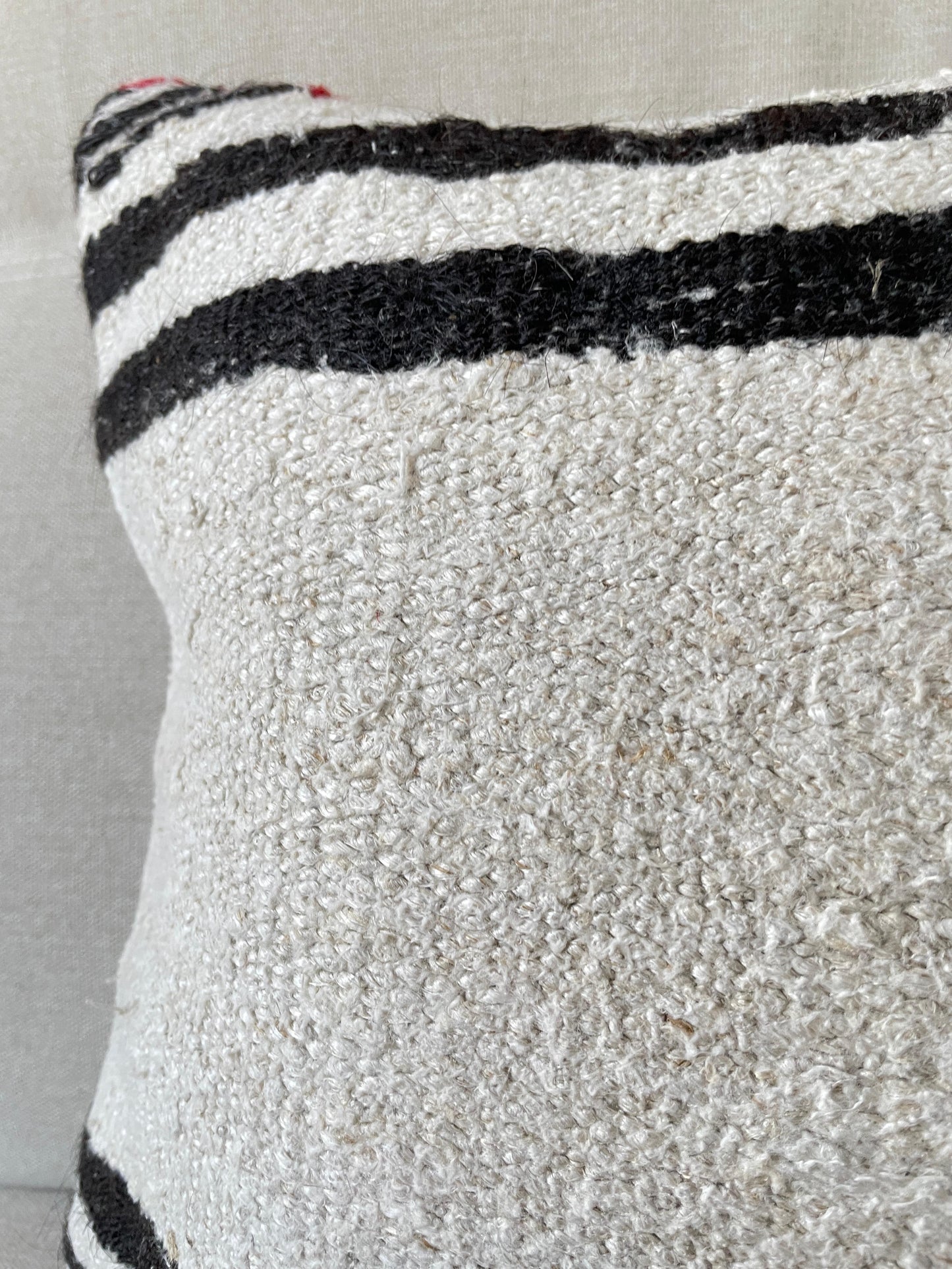 Hemp Hand woven Kilim cushion cover (60x40cm)