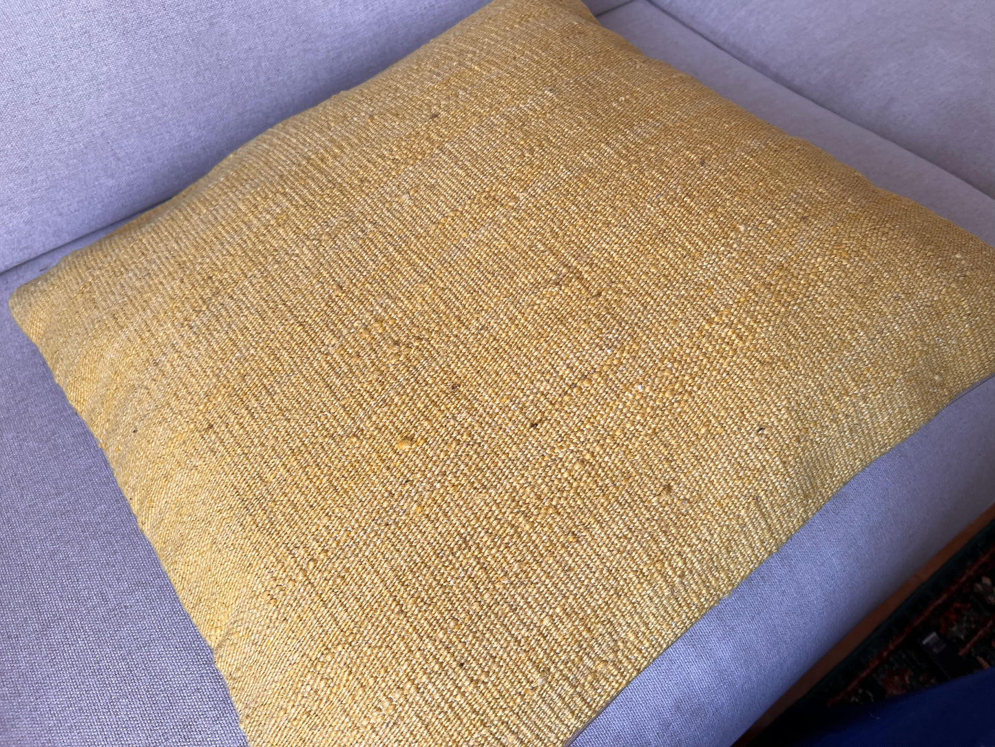 Hand woven Kilim cushion cover (50x50cm).
