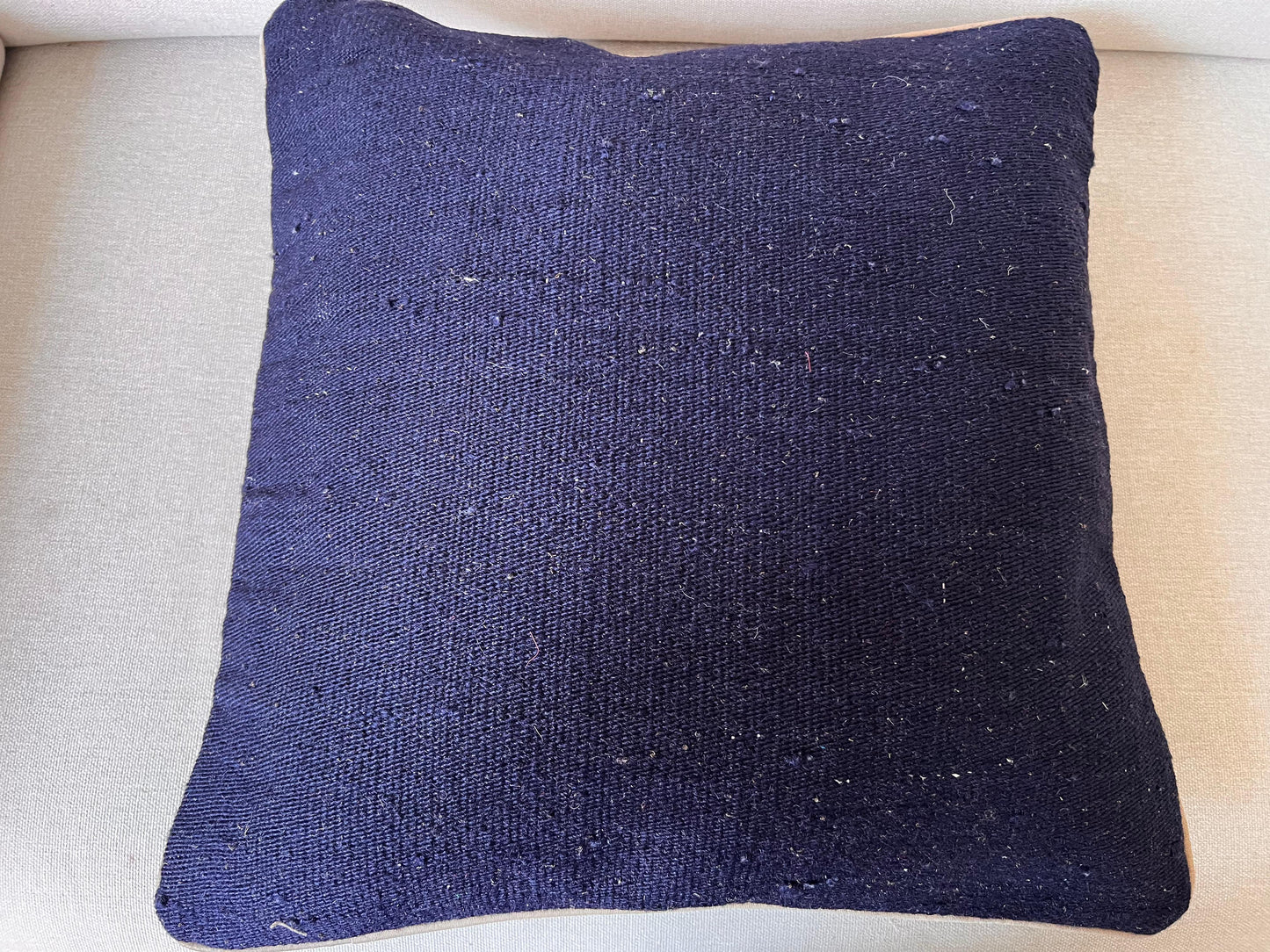 Hand woven Kilim cushion cover (50x50cm).