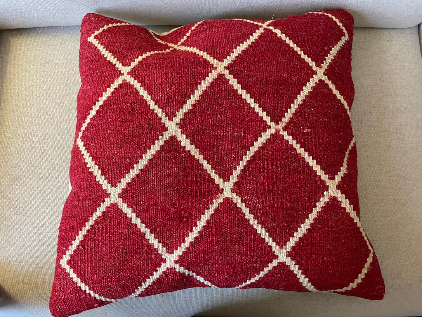 Hand woven Kilim cushion cover (50x50cm)