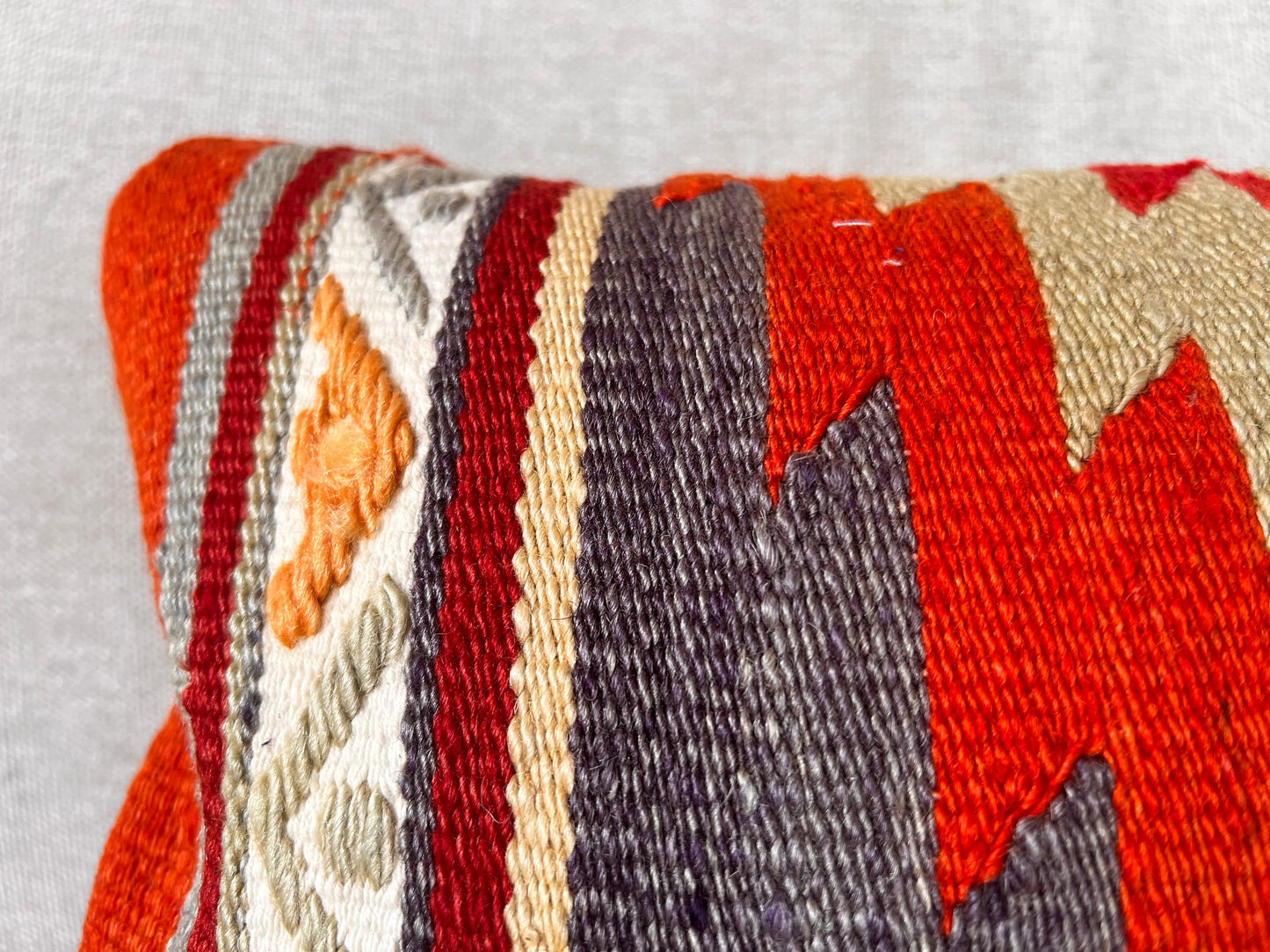 Hand woven Kilim cushion cover (50x30cm)