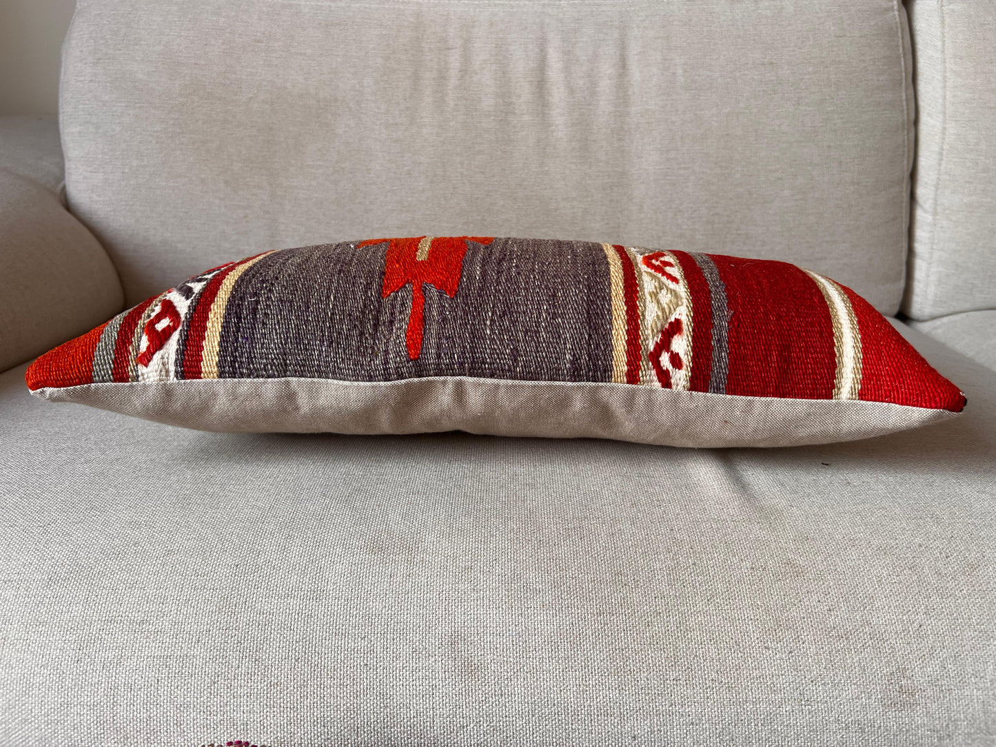 Hand woven Kilim cushion cover (50x30cm)