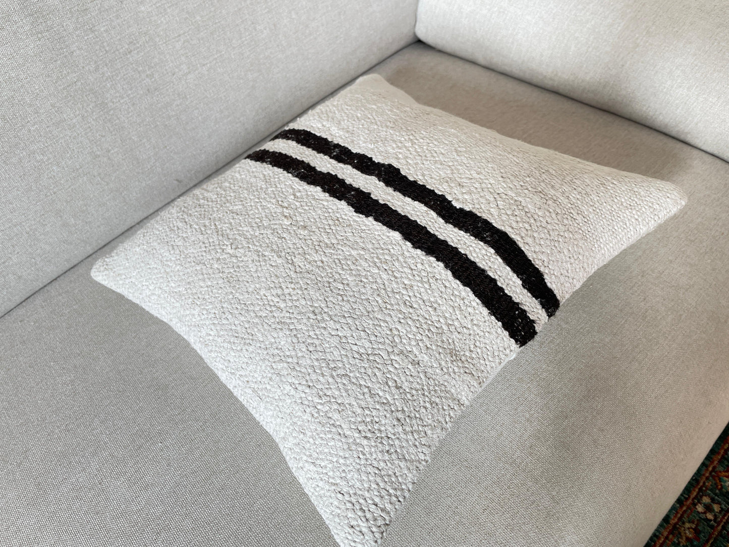 Hand woven Kilim cushion cover (40x40cm)