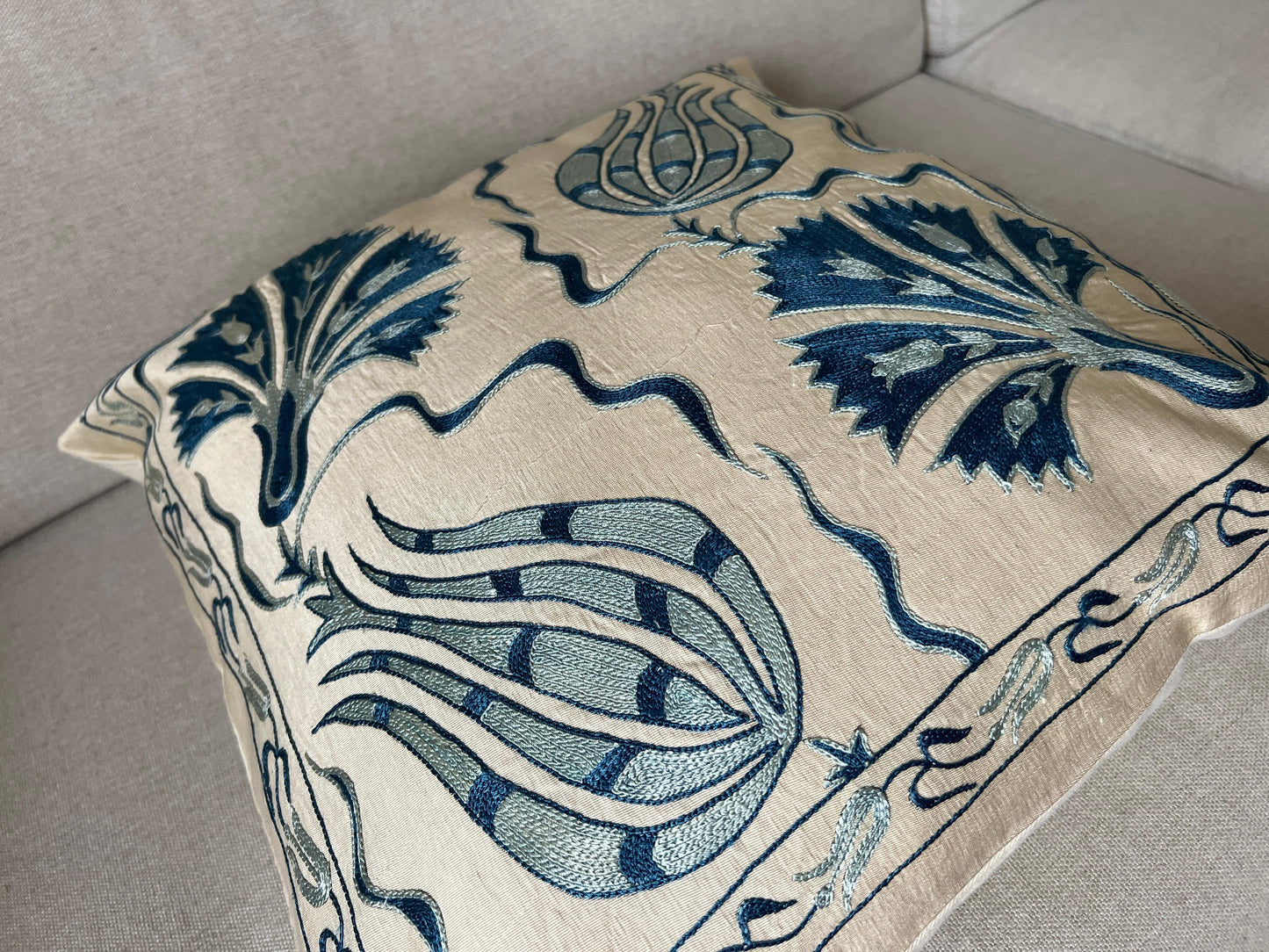 Suzani Pure Silk cushion