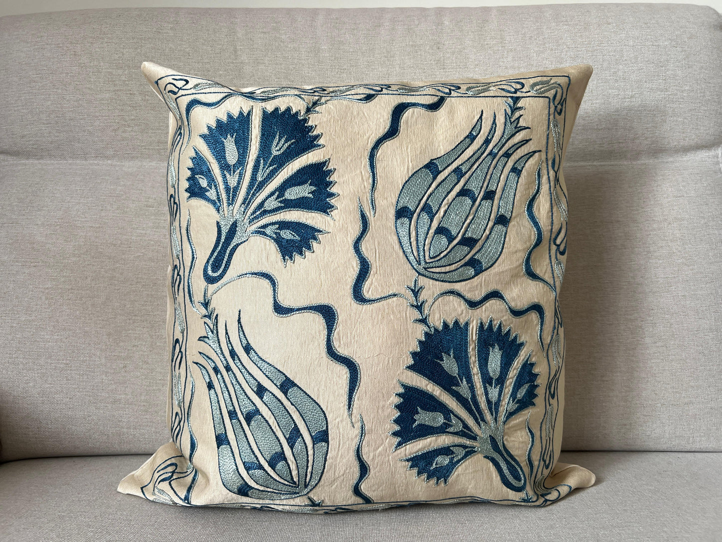 Suzani Pure Silk cushion