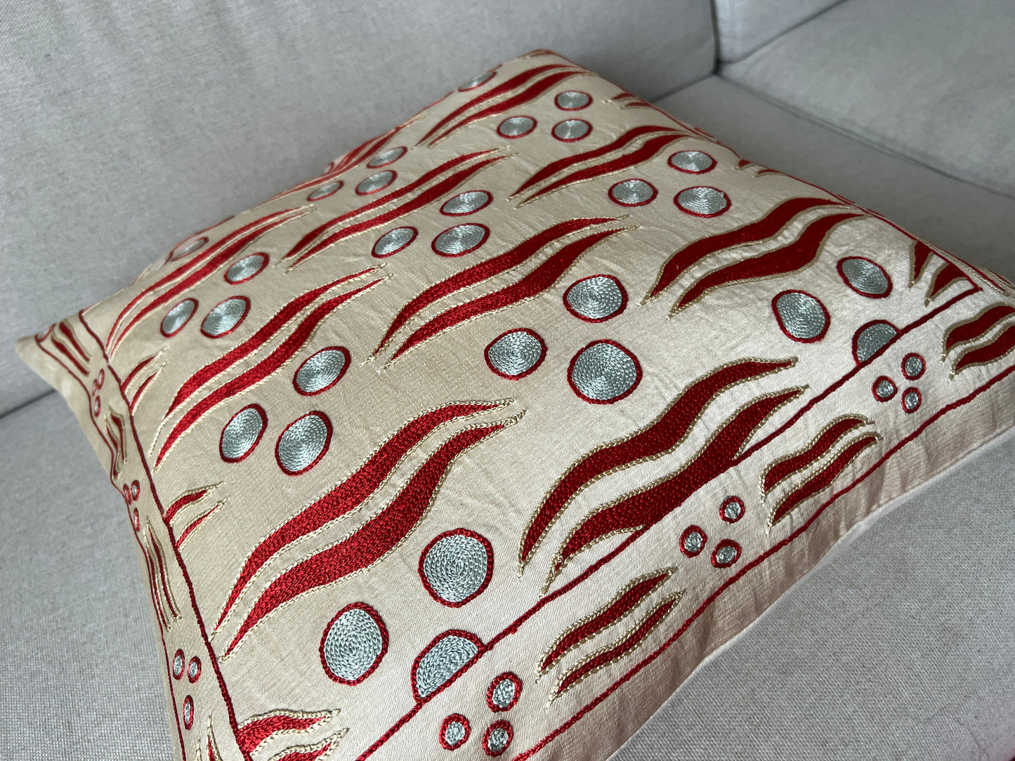 Suzani Pure Silk cushion