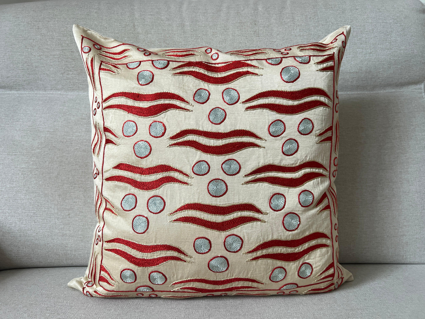 Suzani Pure Silk cushion