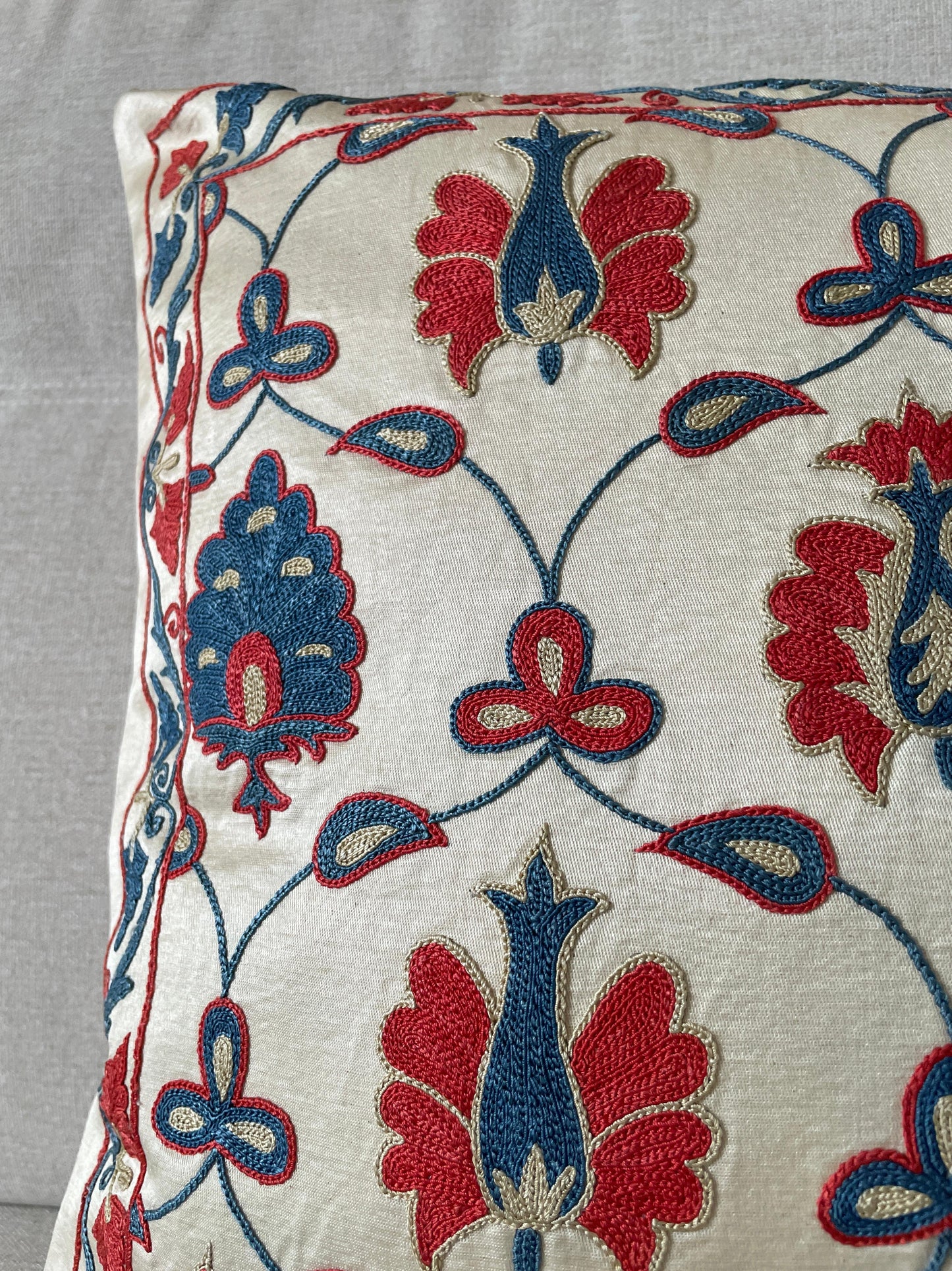 Suzani Pure Silk cushion