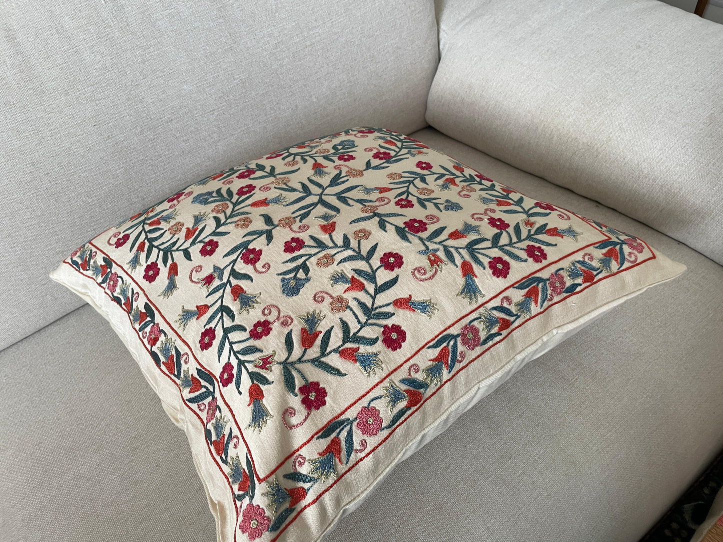 Suzani Pure Silk cushion