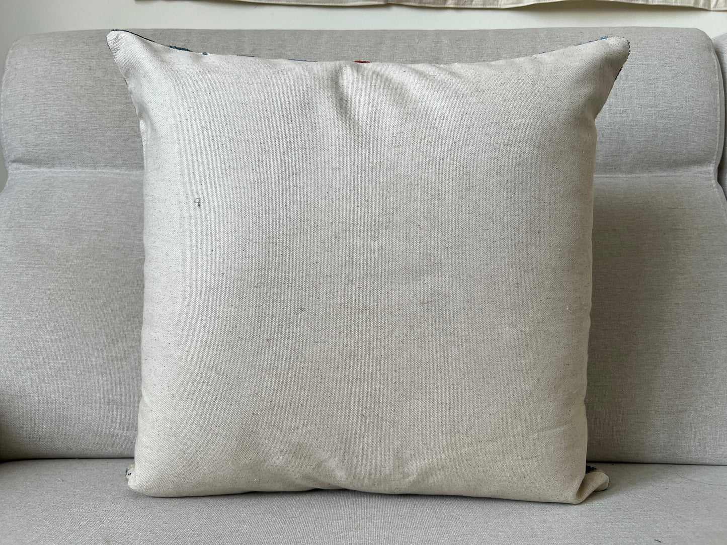 Ikat Velvet silk cushion 50x50cm.