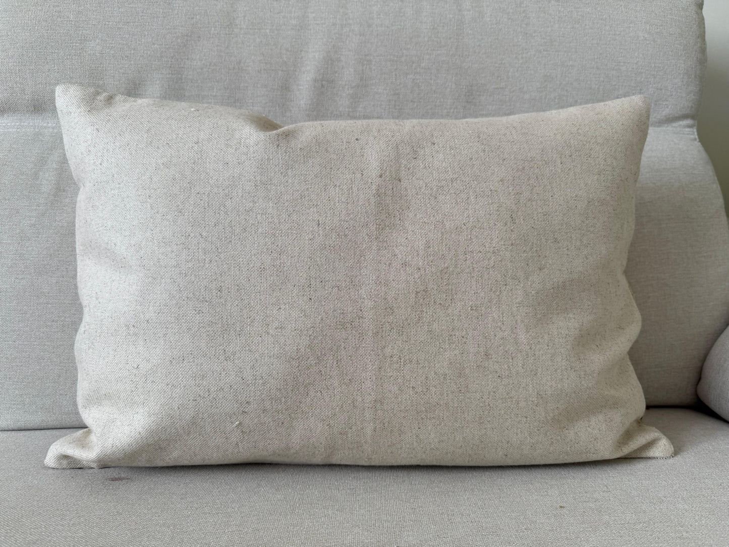 Ikat velvet cushion Hand made (40x60cm)