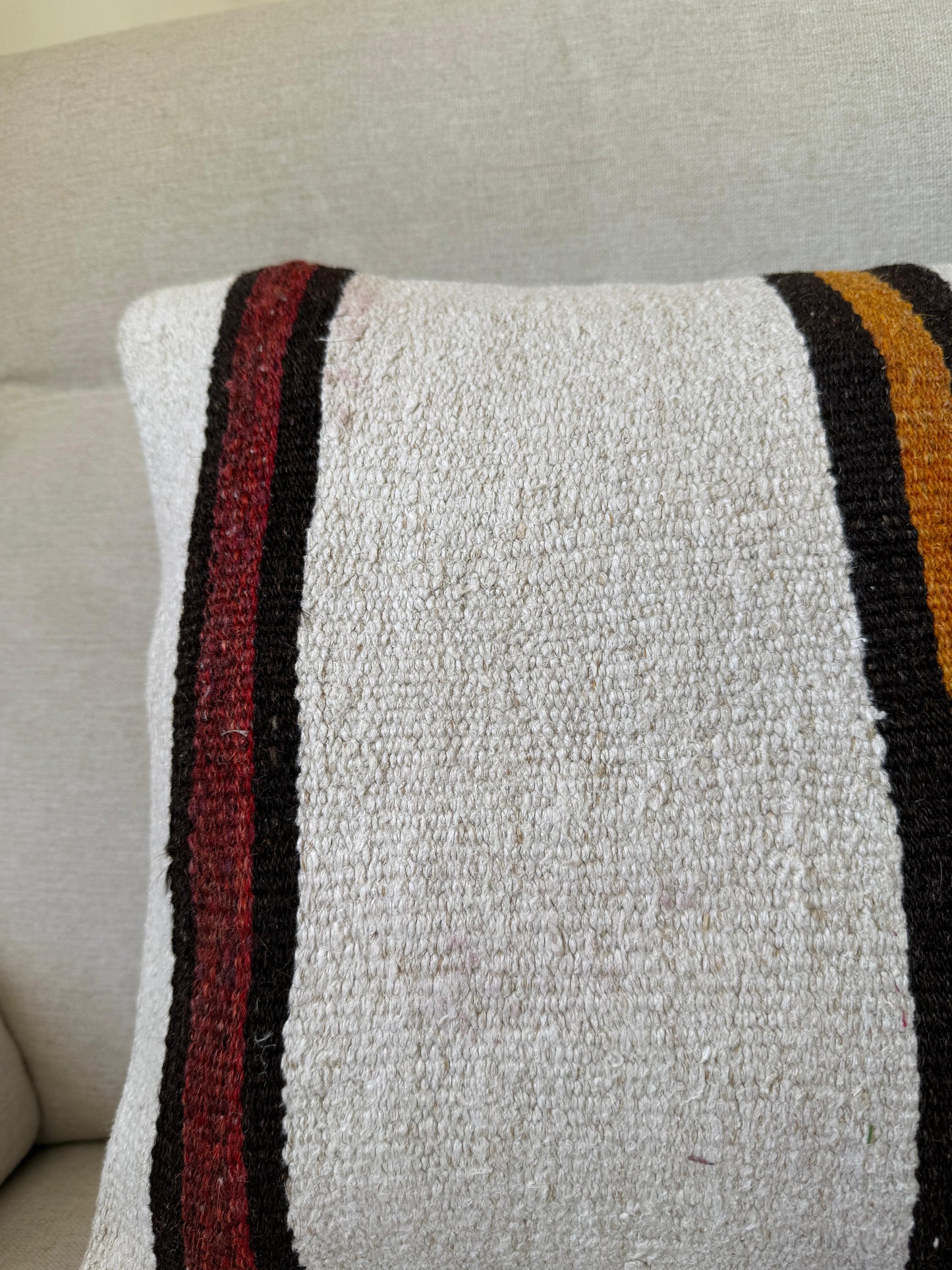Hamp Hand woven Kilim cushion cover (40x40cm)