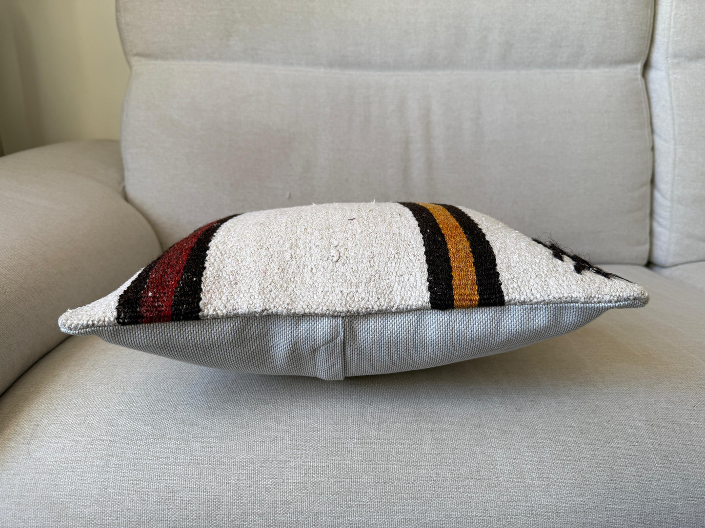 Hamp Hand woven Kilim cushion cover (40x40cm)