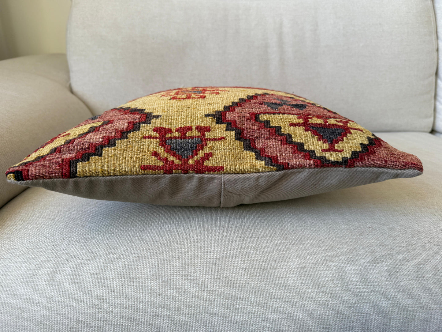 Turkish Hand woven Kilim cushion cover (40x40cm)
