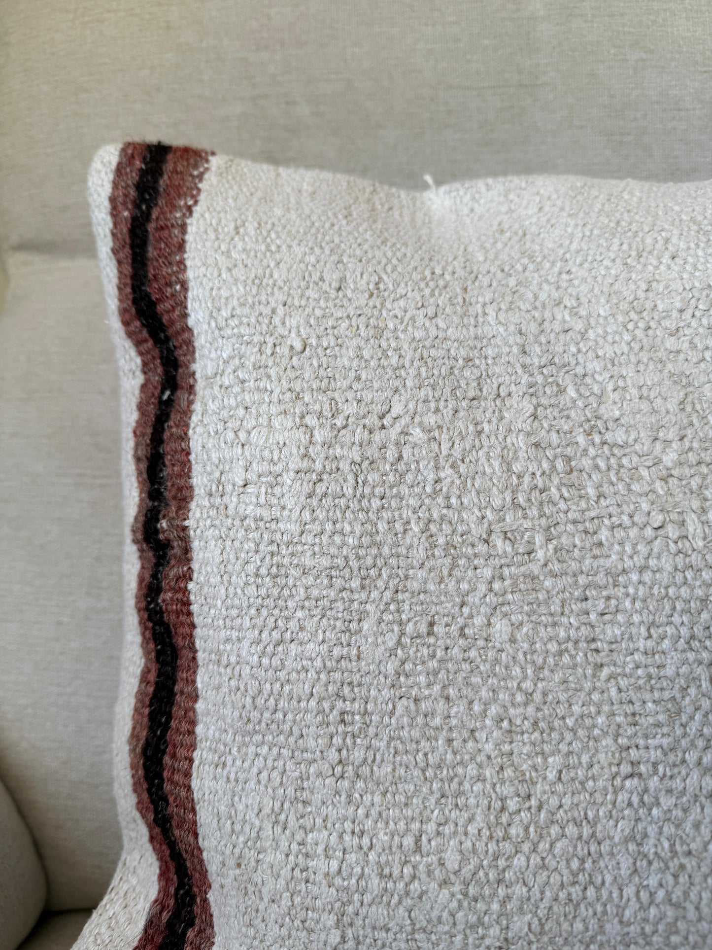 Hamp Hand woven Kilim cushion cover (40x40cm)