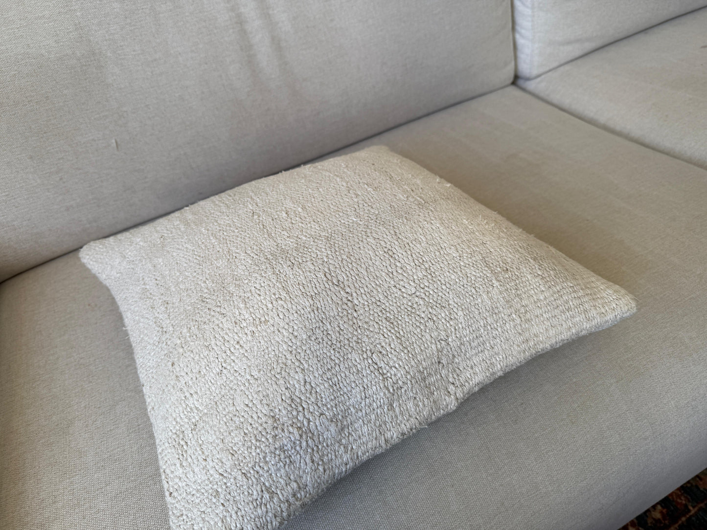Hamp Hand woven Kilim cushion cover (40x40cm)