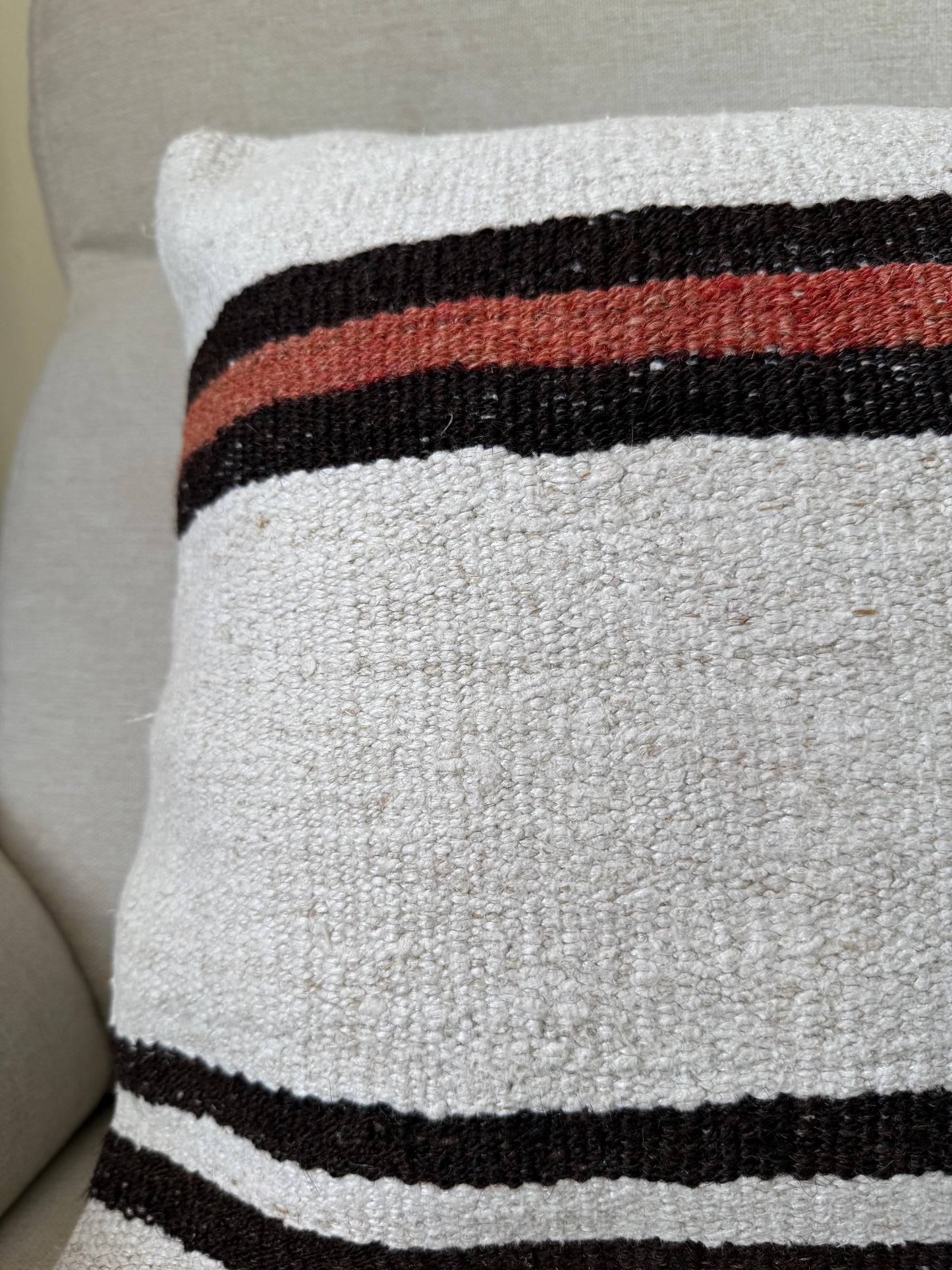 Hamp Hand woven Kilim cushion cover (40x40cm)