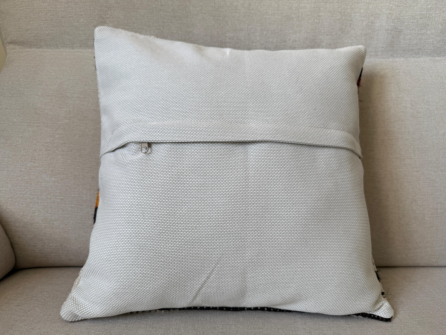 Hamp Hand woven Kilim cushion cover (40x40cm)