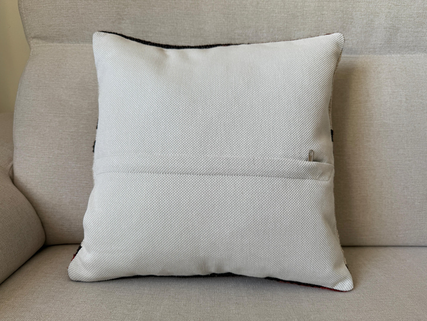 Hamp Hand woven Kilim cushion cover (40x40cm)