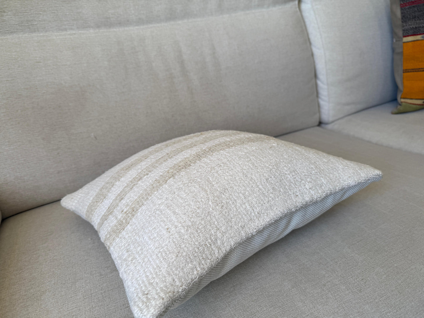 Hamp Hand woven Kilim cushion cover (40x40cm)