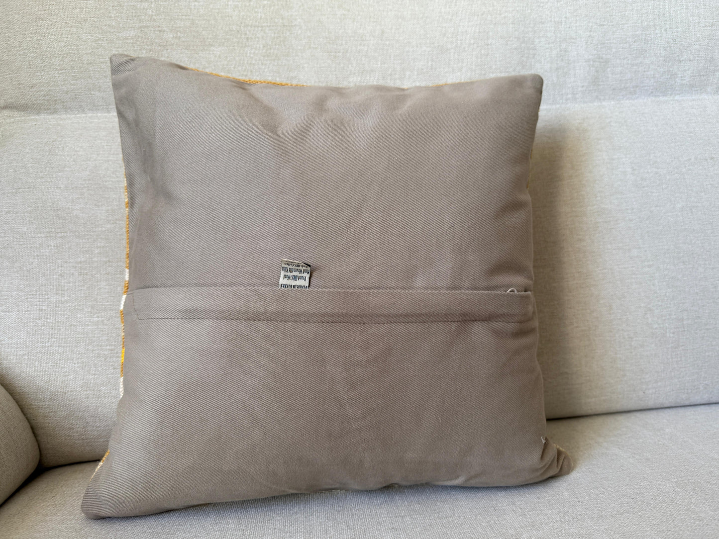 Turkish Hand woven Kilim cushion cover (40x40cm)