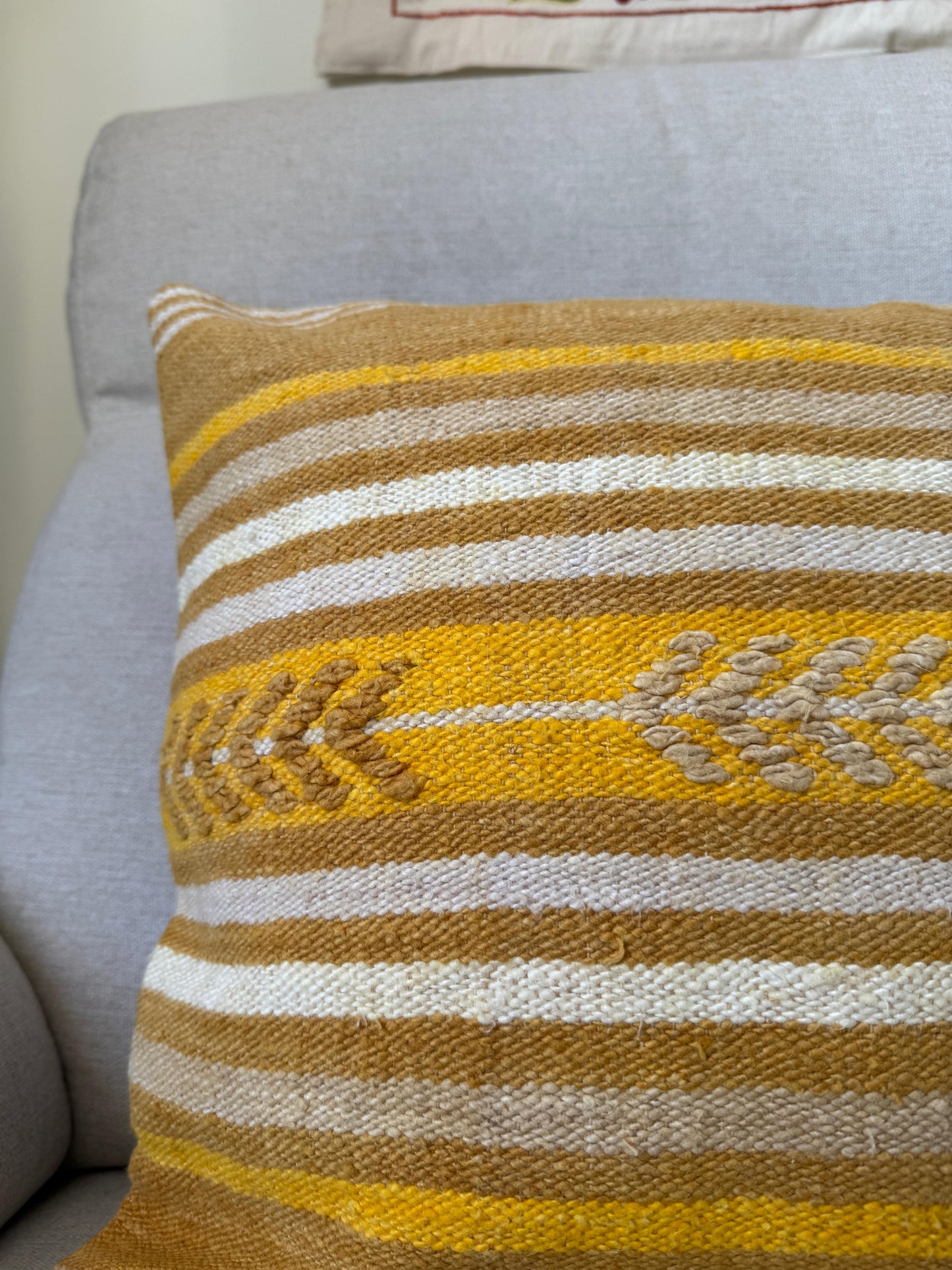 Turkish Hand woven Kilim cushion cover (40x40cm)