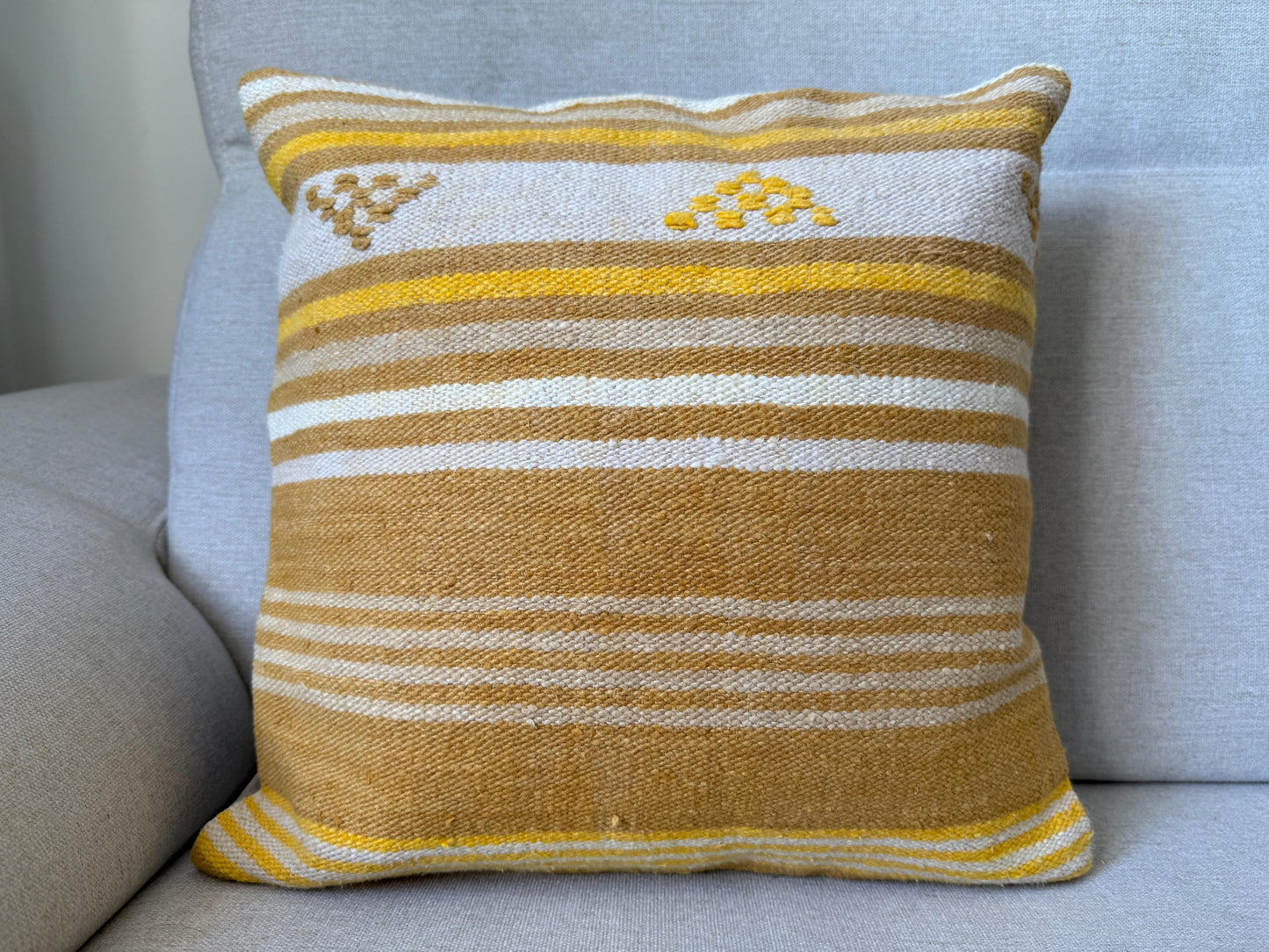 Turkish Hand woven Kilim cushion cover (40x40cm)