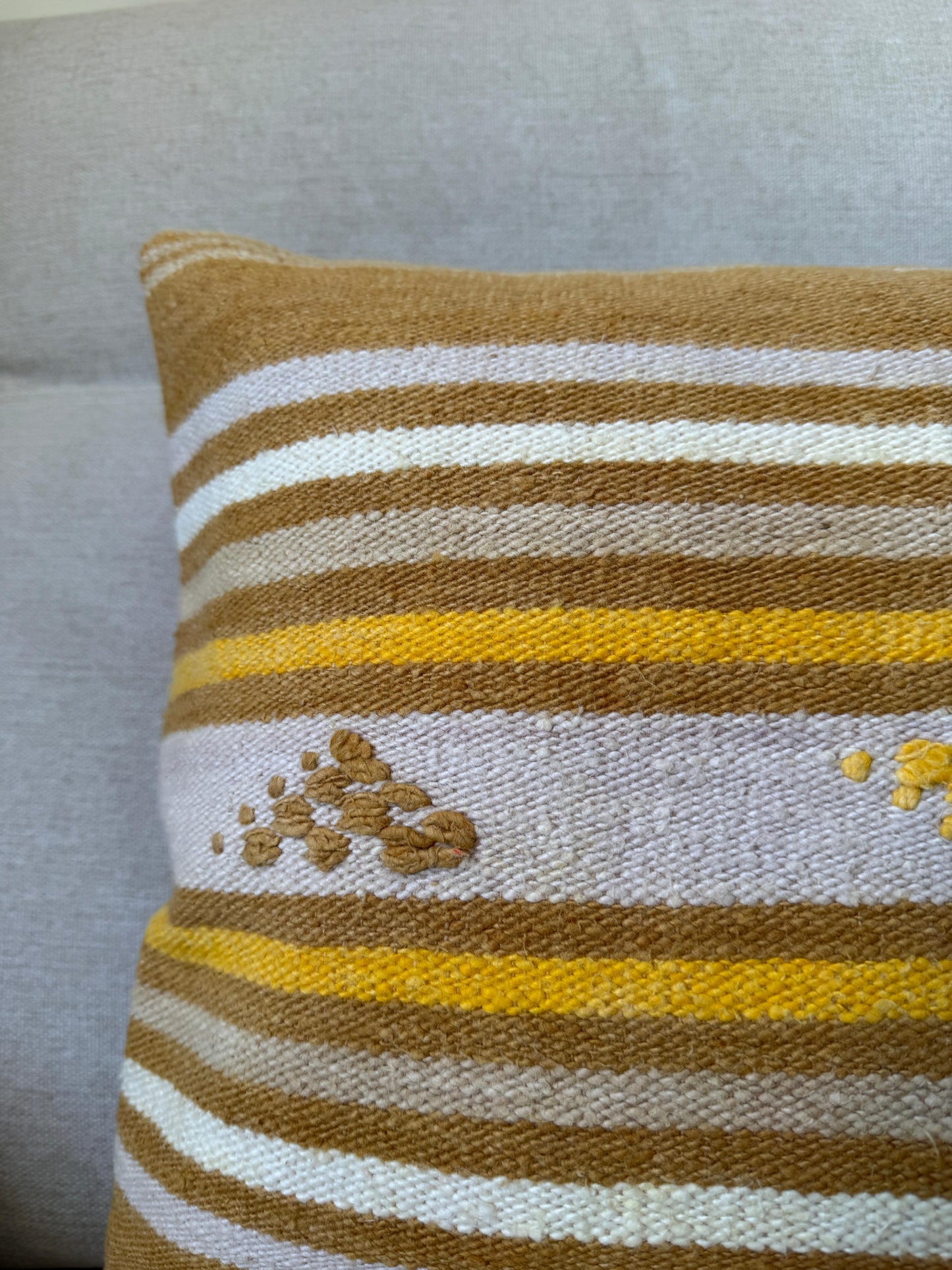 Turkish Hand woven Kilim cushion cover (40x40cm)