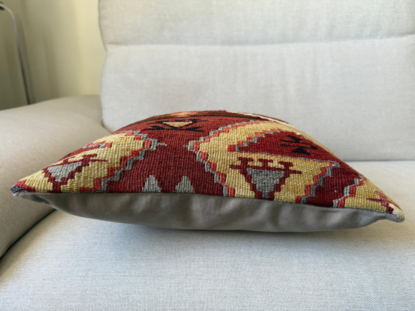Turkish Hand woven Kilim cushion cover (40x40cm)