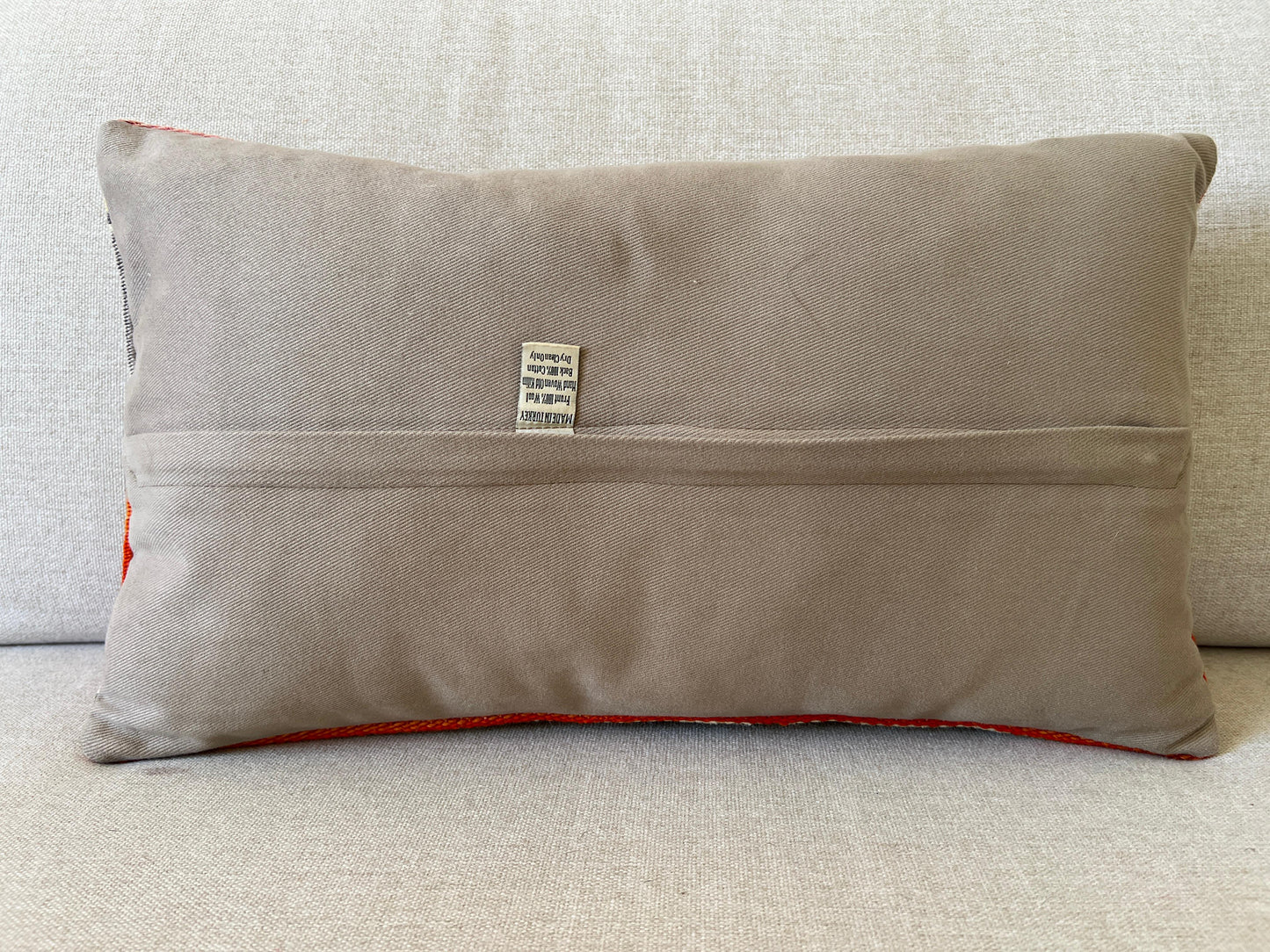 Hand woven Kilim cushion cover (50x30cm)