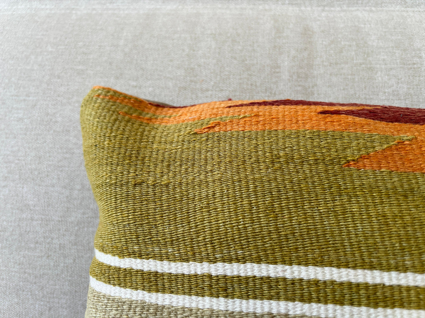 Hand woven Kilim cushion cover (50x30cm)
