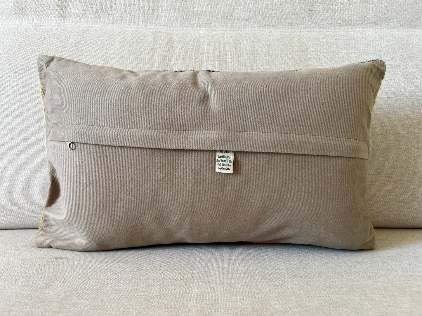 Hand woven Kilim cushion cover (50x30cm)