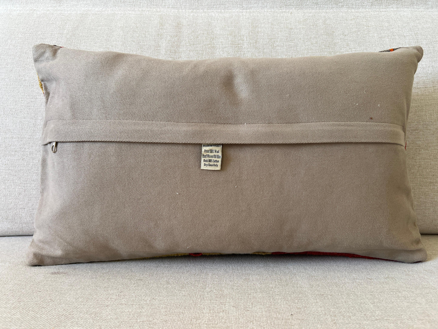 Hand woven Kilim cushion cover (50x30cm)