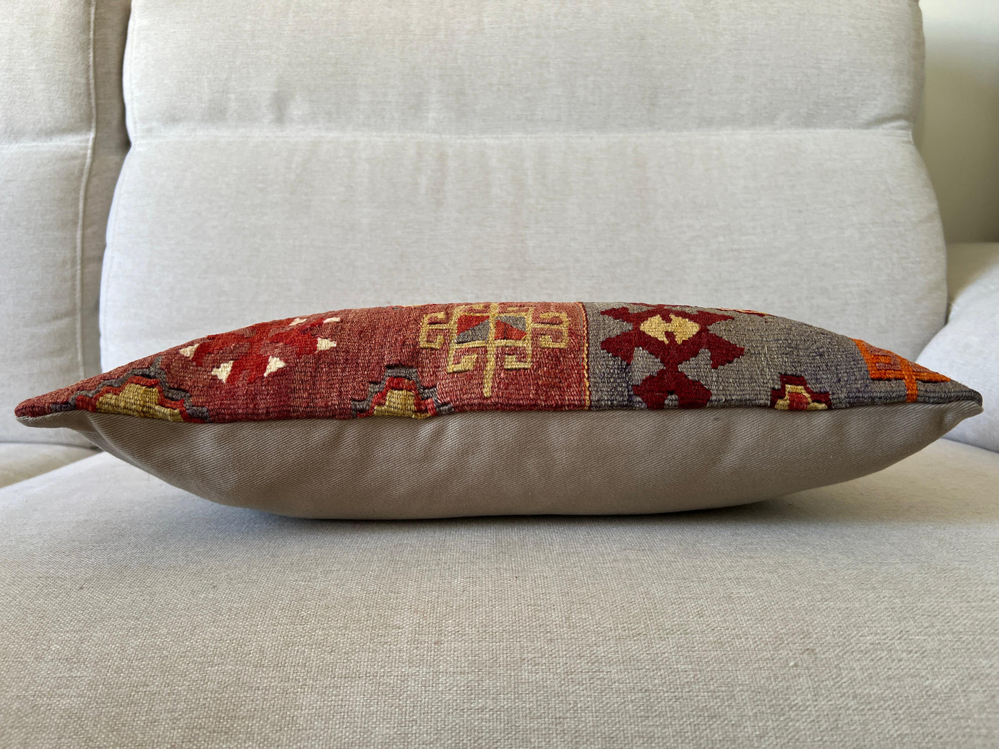 Hand woven Kilim cushion cover (50x30cm)