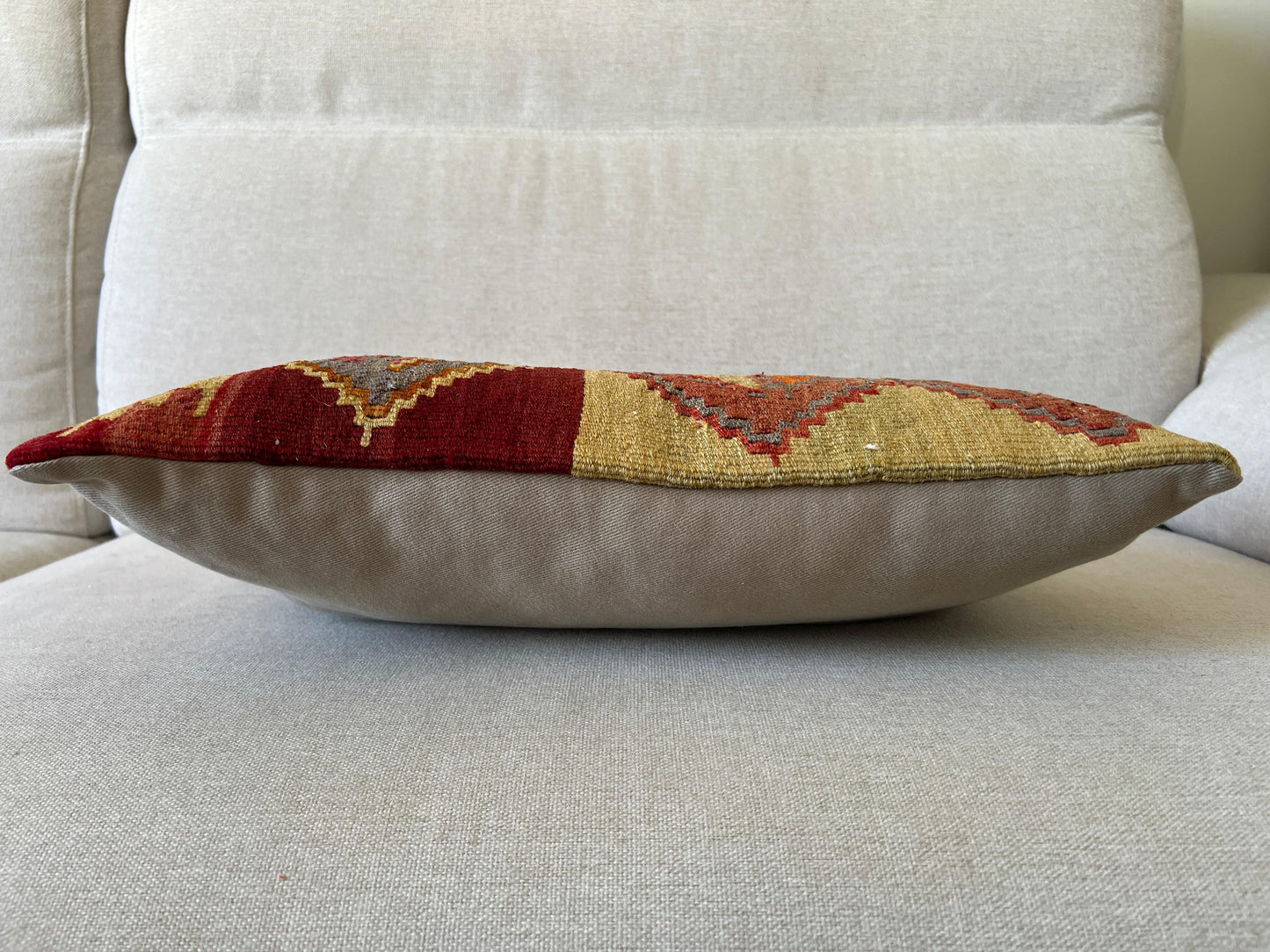 Hand woven Kilim cushion cover (50x30cm)