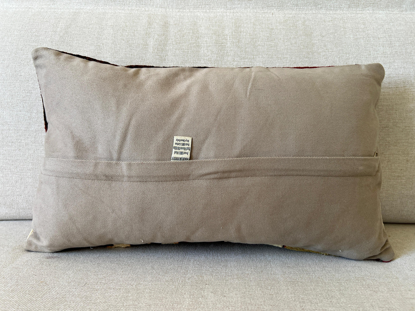 Hand woven Kilim cushion cover (50x30cm)