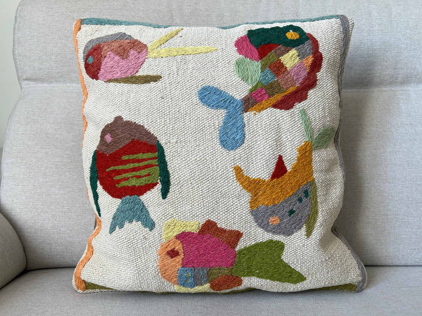 Suzani Kilim cushion cover (50x50cm)