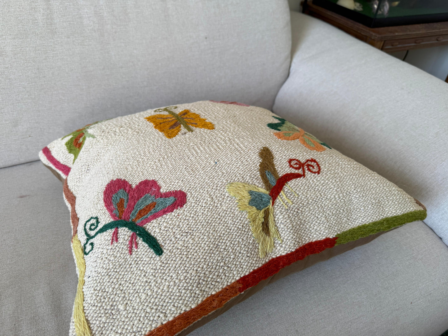 Suzani Kilim cushion cover (50x50cm)