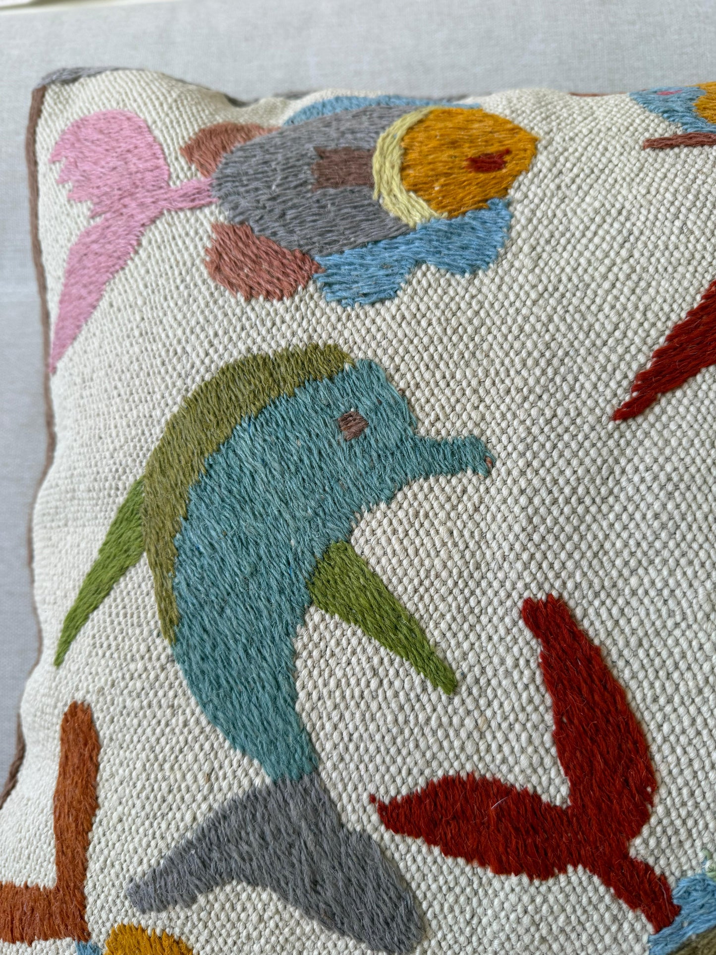 Suzani Kilim cushion cover (50x50cm)