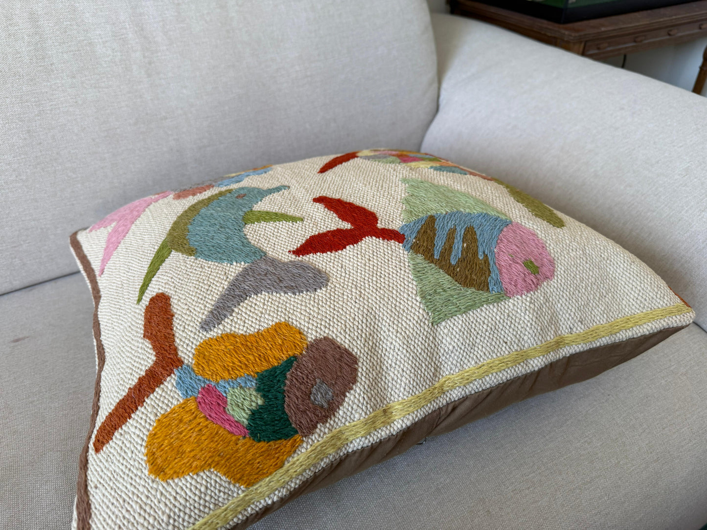 Suzani Kilim cushion cover (50x50cm)