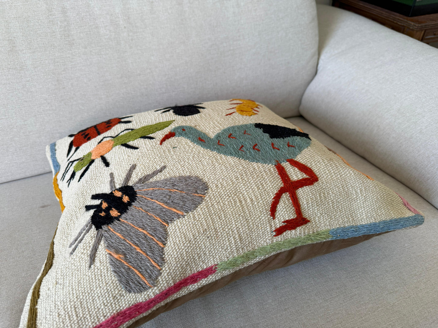 Suzani Kilim cushion cover (50x50cm)