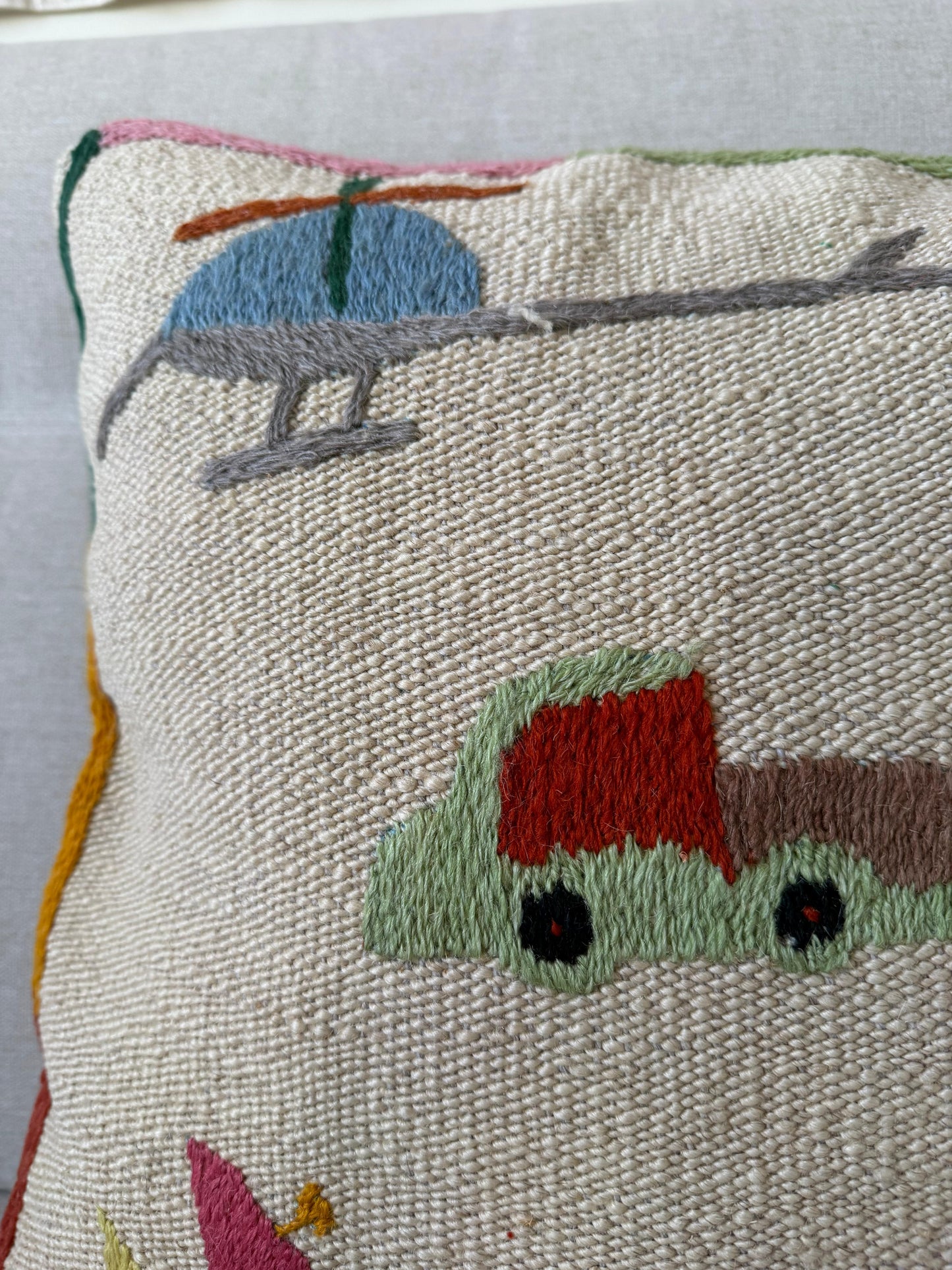 Suzani Kilim cushion cover (50x50cm)