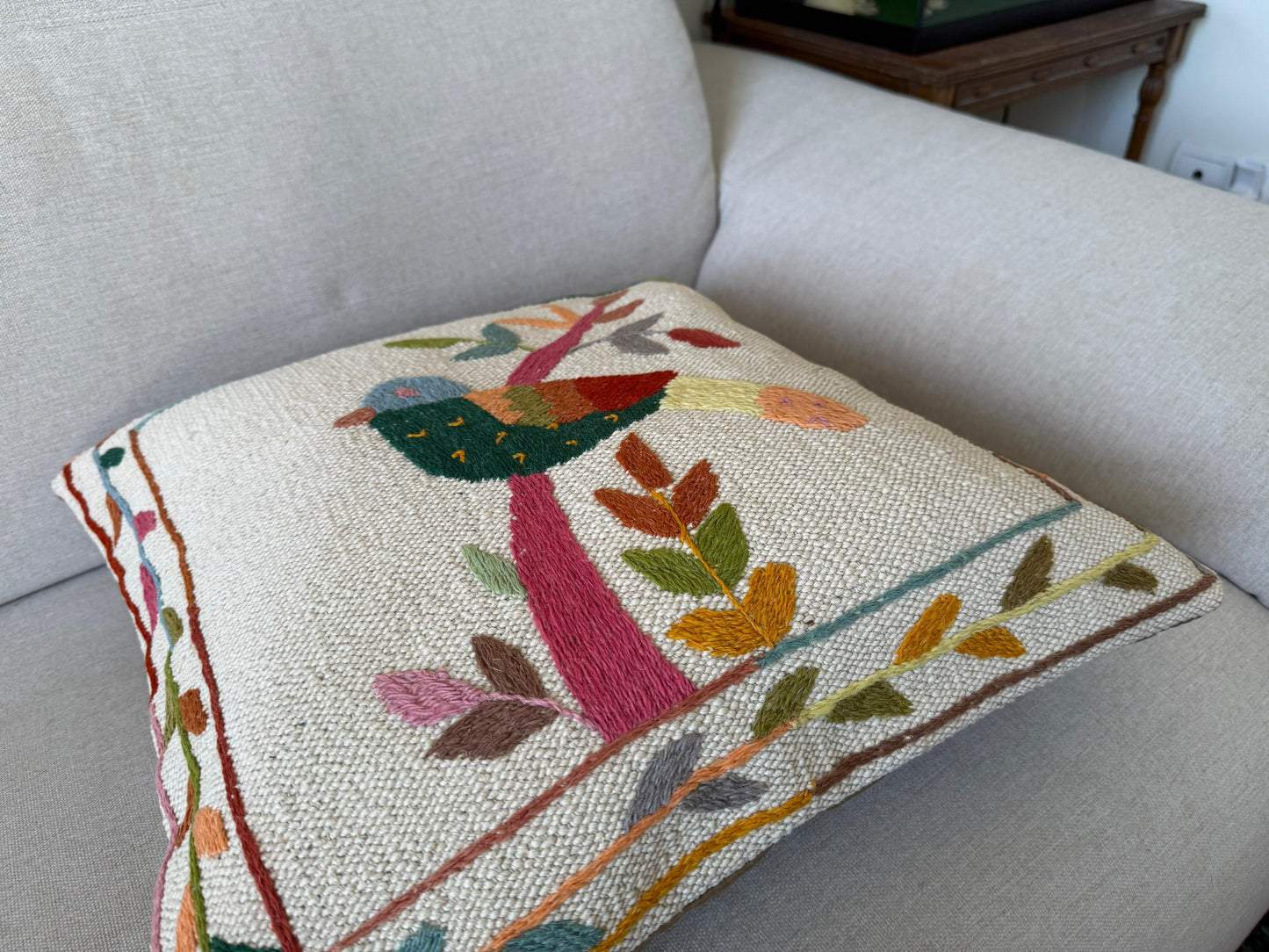 Suzani Kilim cushion cover (50x50cm)