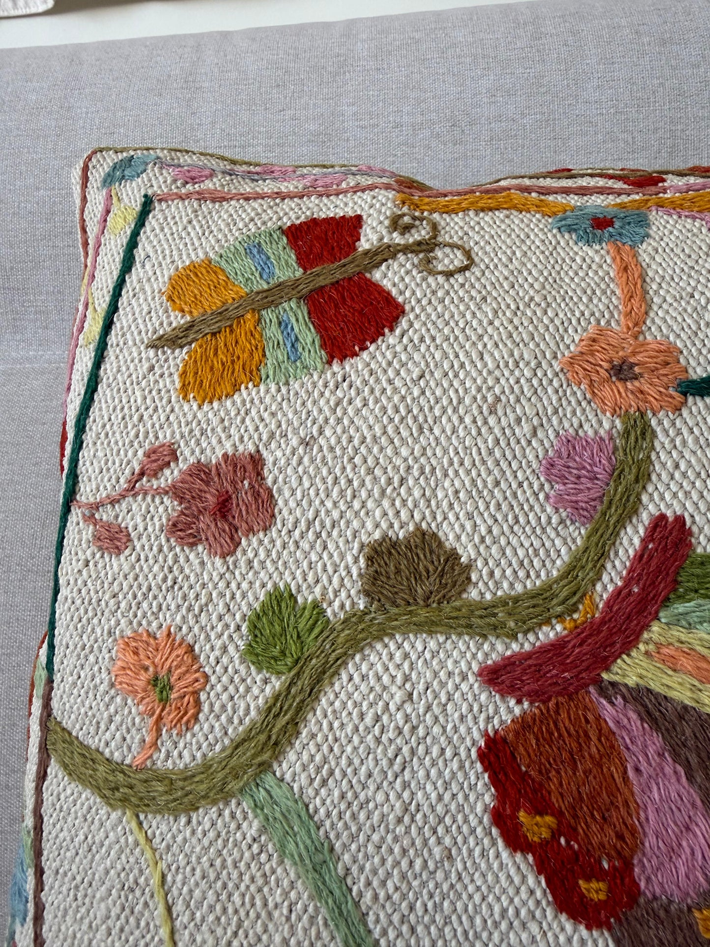 Suzani Kilim cushion cover (50x50cm)